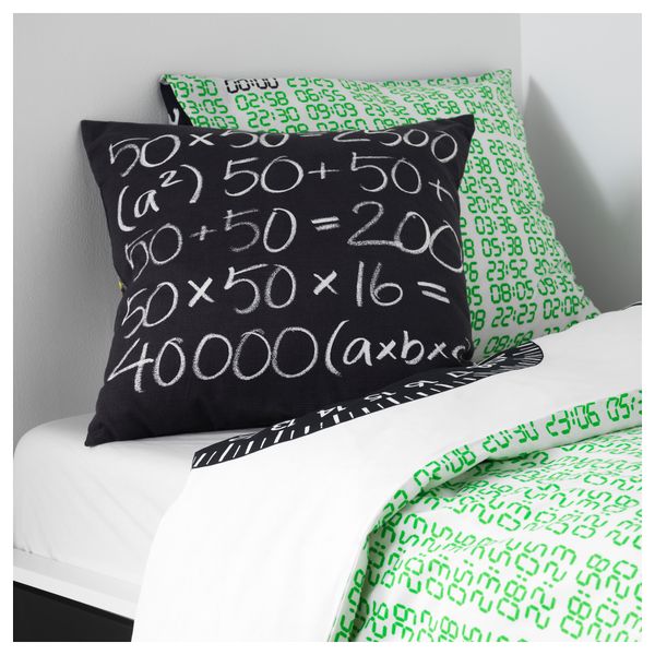 Подушка ФЮВВЛА, темно-серый (50x50 см) - фото 2