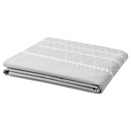Скатерть ВИНТЕР 2017, серый (145x240 см)