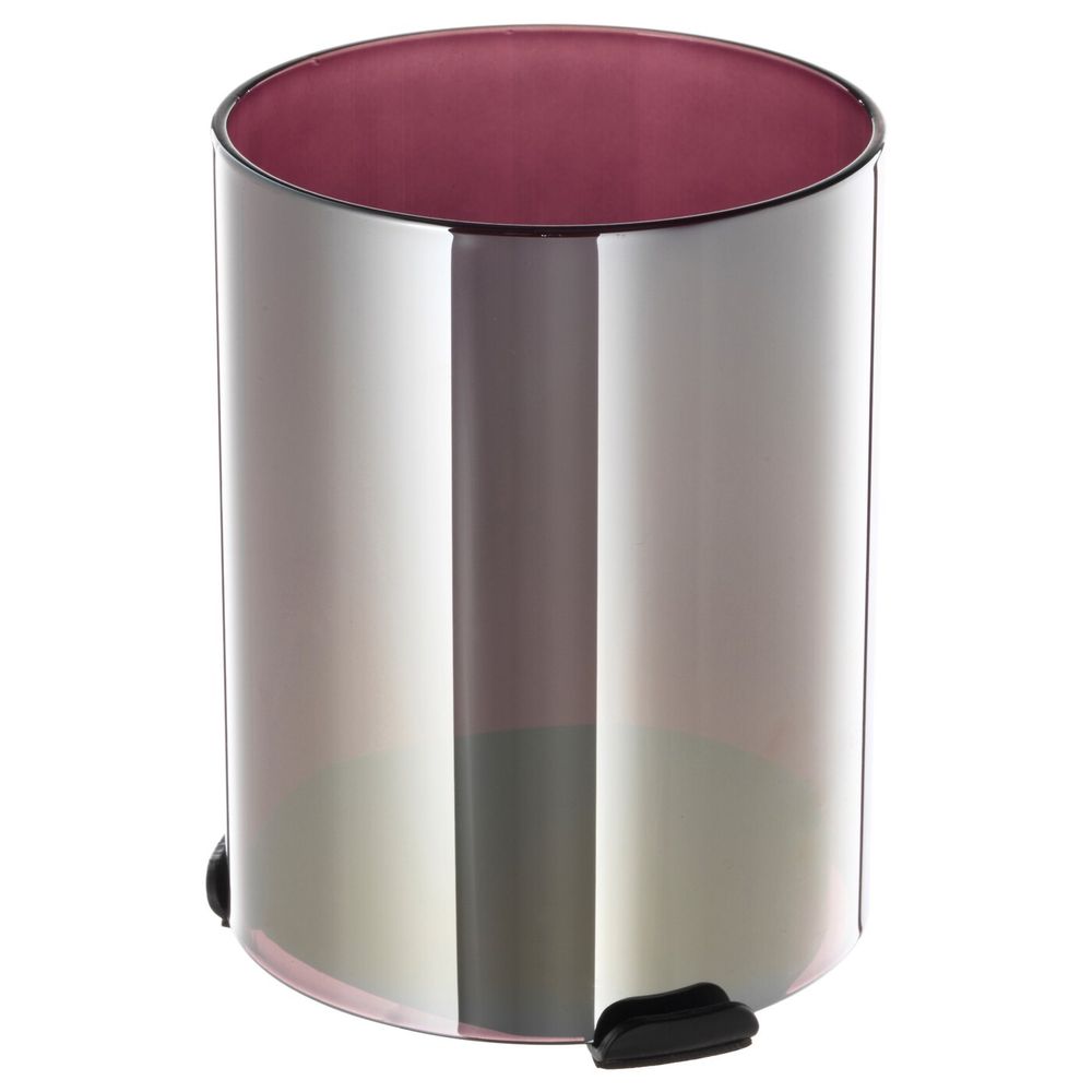 Фонарь для свечи в металлической подставке, сиреневый, золотой, 16 см IKEA НЬЮТБАР 003.500.36 - фото 1