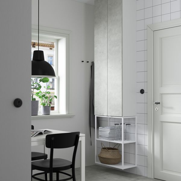 Комбинация для хранения, 60x32x255 см, белый IKEA BEGIVENHET БЕГИВЕНХЕТ 893.314.12 - фото 3