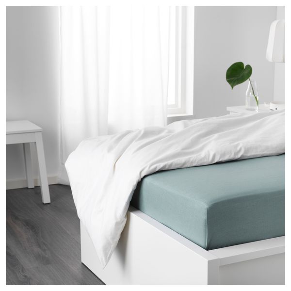 Простыня ПУДЕРВИВА, зеленый - фото 4