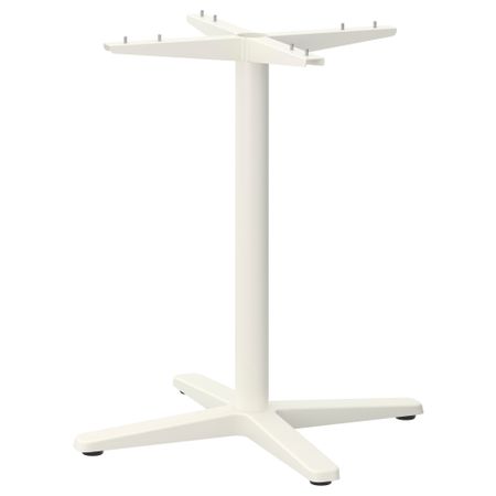 Ножка на крестообразной опоре БИЛЬСТА, белый (72 см)