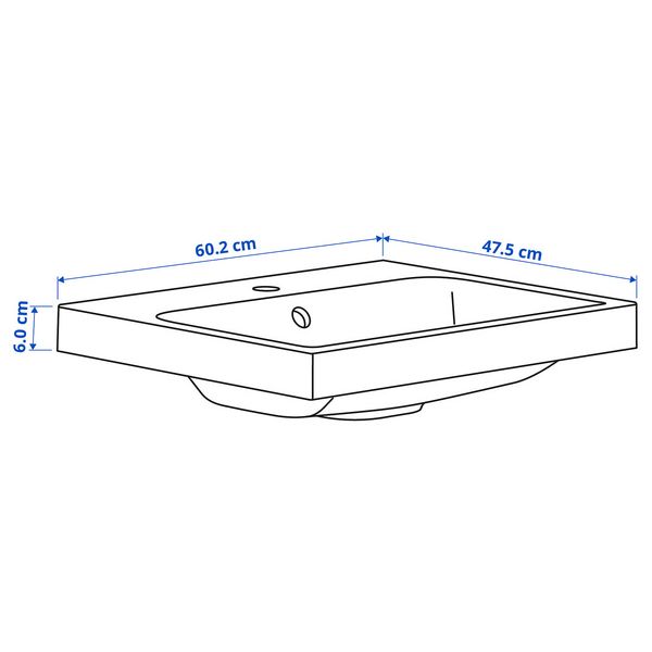 IKEA, дополнительный ракурс - схема-чертеж с размерами