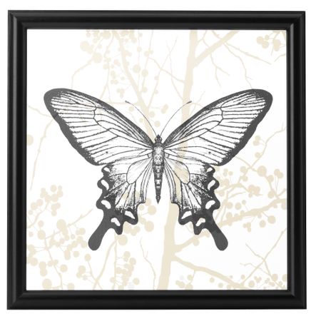 Картина ГРЭСАСЕН, бабочка (31x31 см)