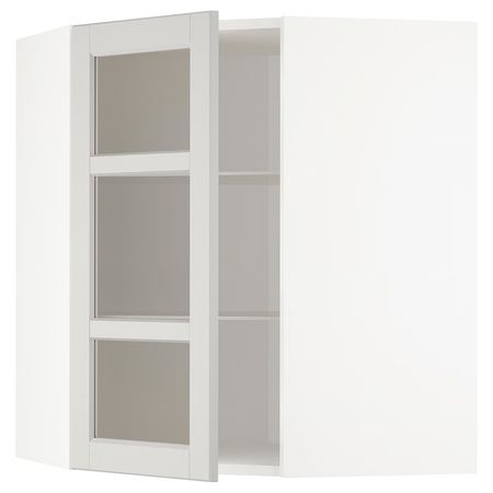 METOD Углов навесн шк с полками/сткл дв