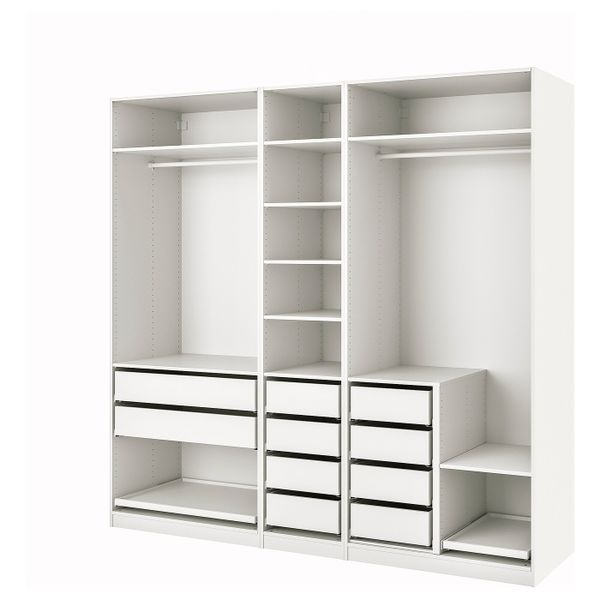 IKEA, вид спереди - схема-чертеж с размерами