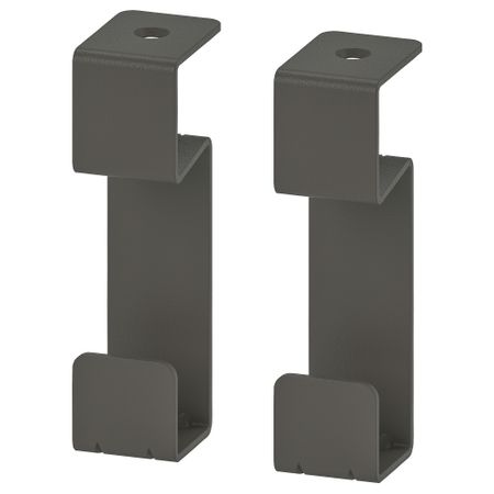 Крючок для полки ИВАР, серый