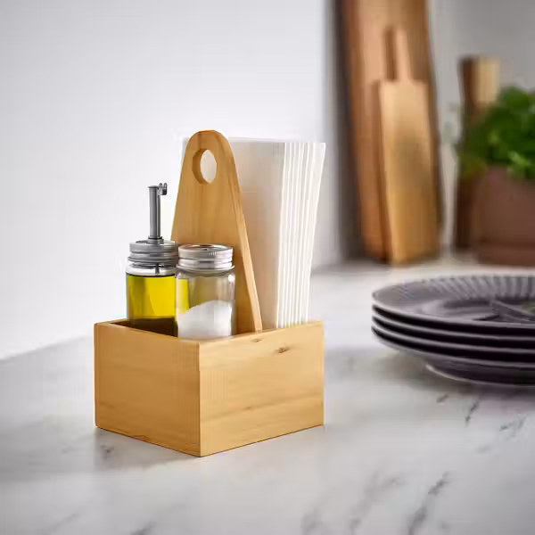 CHOKLADHAJ ШОКЛАДХЭЙ Переносной органайзер - дерево 12x11 см - фото 2