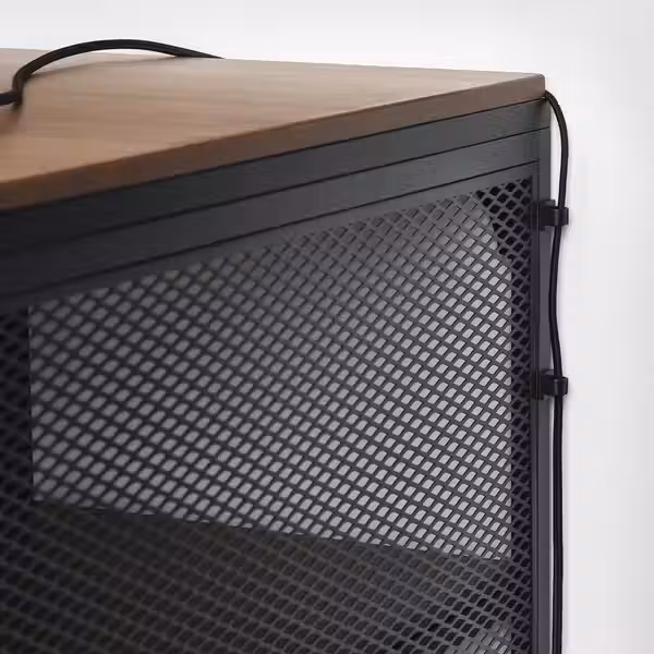 FJÄLLBO Письменный стол - чёрный 140x70 см - фото 6