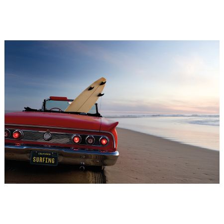 Постер, Дорога к пляжу, 91x61 см IKEA DRÖMBILD ДРЁМБИЛЬД 204.418.42