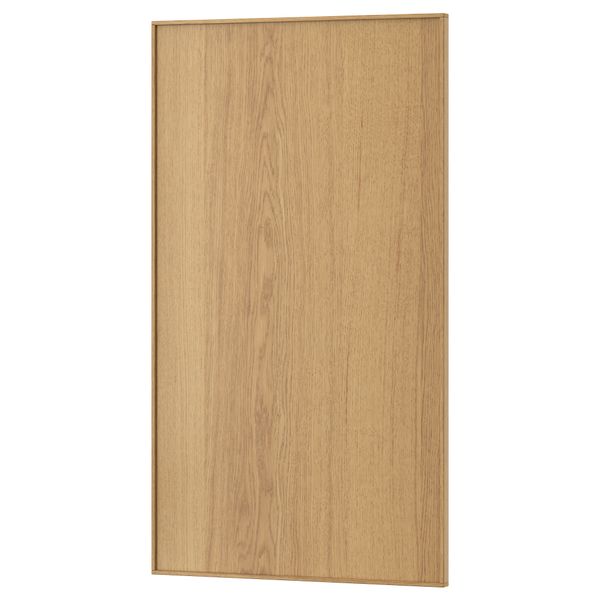 Фронтальная панель для посудомоечной машины ЭКЕСТАД, дуб (45x80 см) - фото 1