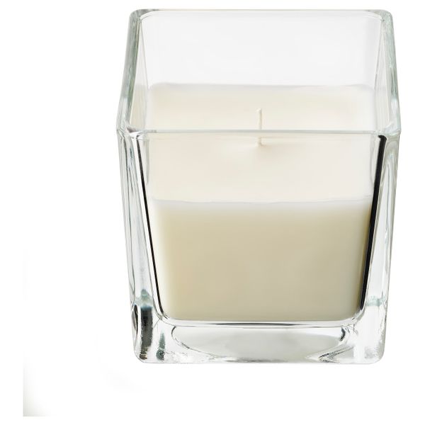 Ароматическая свеча в стакане, свежесть белья/белый 8 см IKEA FRAMFÄRD ФРАМФЭРД 404.861.70 - схема-чертеж с размерами