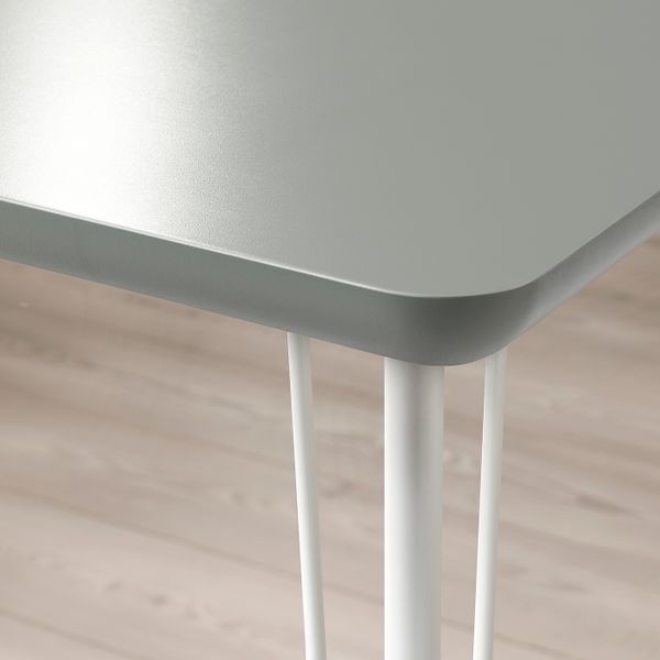 Стол, серо-зеленый/белый 120x60 см IKEA ÅMLIDEN ОМЛИДЕН / KRILLE КРИЛЛЕ 692.793.30 - схема-чертеж с размерами
