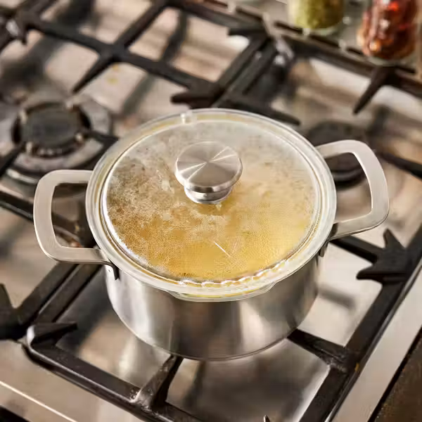 HEMKOMST ХЕМКОМСТ Набор кастрюль 4 предмета - нержавеющ сталь - фото 3