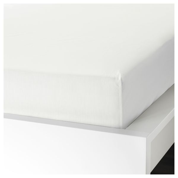 Простыня натяжная УЛЛЬВИДЕ, белый - фото 2