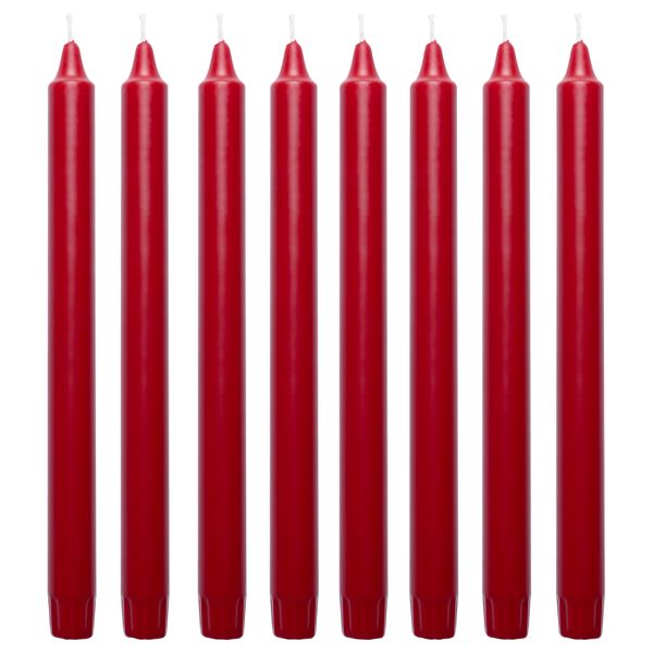 Неароматическая свеча ВИНТЕР 2015, красный (28 см) - схема-чертеж с размерами