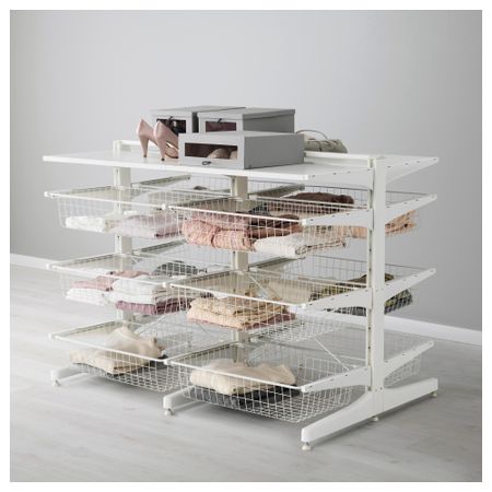 Модуль для хранения АЛЬГОТ, белый (127x83x96 см)