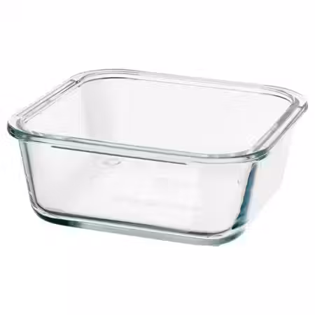 IKEA 365+ Контейнер для продуктов - четырехугольной формы/стекло 600 мл