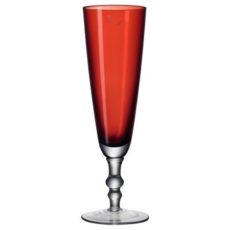 Бокал для шампанского ВИНТЕР 2015, красный (19 сл)