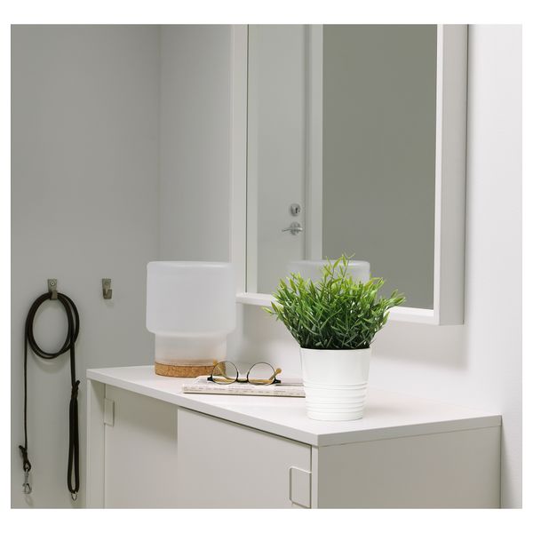 Искусственное растение в горшке, для дома, улицы Комнатный бамбук, 9 см IKEA FEJKA ФЕЙКА 604.339.39 - схема-чертеж с размерами