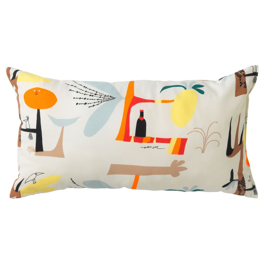 Подушка ОНСКЕДРОМ, белый, разноцветный (30x60 см) - фото 1