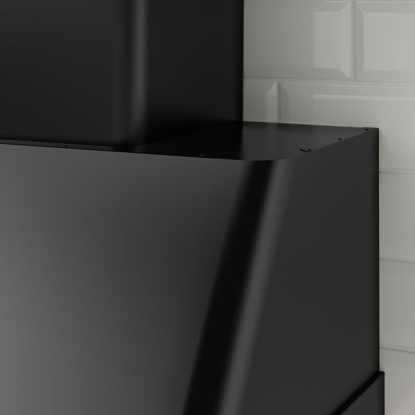 Вытяжка кухонная стен крепления (колпак), черный, 70 см IKEA FOKUSERA ФОКУСЕРА 205.269.97 - фото 9