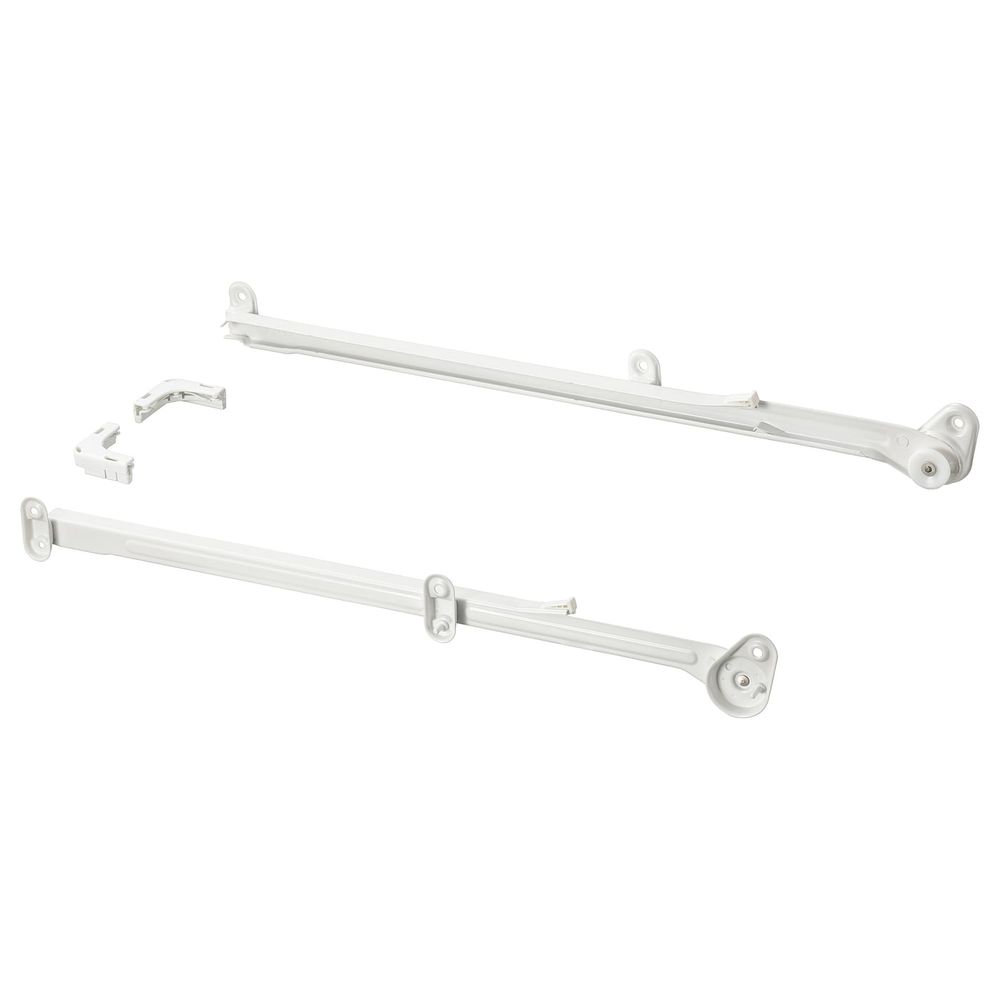 Направляющие для корзин, белый 55 см IKEA HJÄLPA ХЭЛПА 503.874.62 - схема-чертеж с размерами
