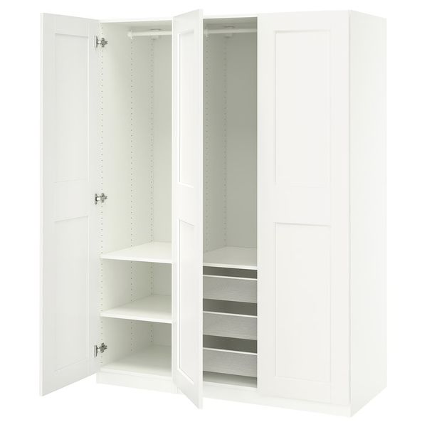 IKEA, вид спереди - схема-чертеж с размерами
