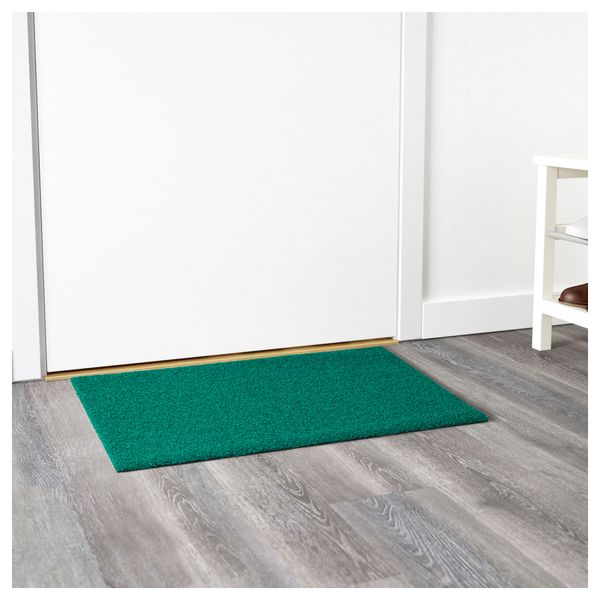Придверный коврик ОПЛЕВ, д/дома/улицы зеленый (50x80 см) - фото 3
