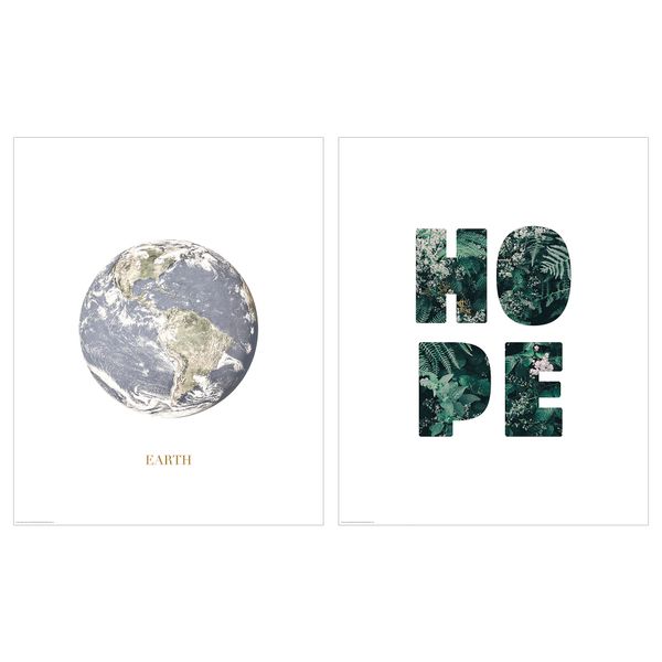 Постер, Земля, 40x50 см IKEA DRÖMBILD ДРЁМБИЛЬД 905.705.43 - фото 1