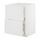 Напольный шкаф под мойку + 2 фасада, 2 ящик, 60x60 cm IKEA METOD МЕТОД, MAXIMERA МАКСИМЕРА 594.094.74