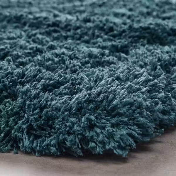 ALMTJÄRN Коврик для ванной - серо-бирюзовый 60x90 см - фото 2