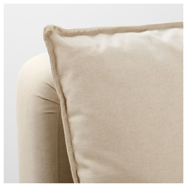 Диван-кровать 3-местный ХИММЭНЕ, Лофаллет бежевый - схема-чертеж с размерами