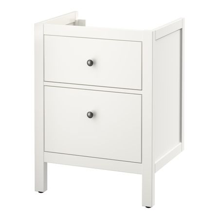 Шкаф для раковины с 2 ящ, белый 60x47x83 см IKEA HEMNES ХЕМНЭС 303.690.20