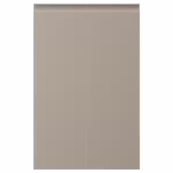 UPPLÖV Дверца д/напольн углового шк, 2шт - правосторонний/матовая поверхность темно-бежевый 25x80 см - фото 1
