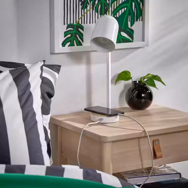 ENSMÄRKE Настольная лампа - белый - фото 3