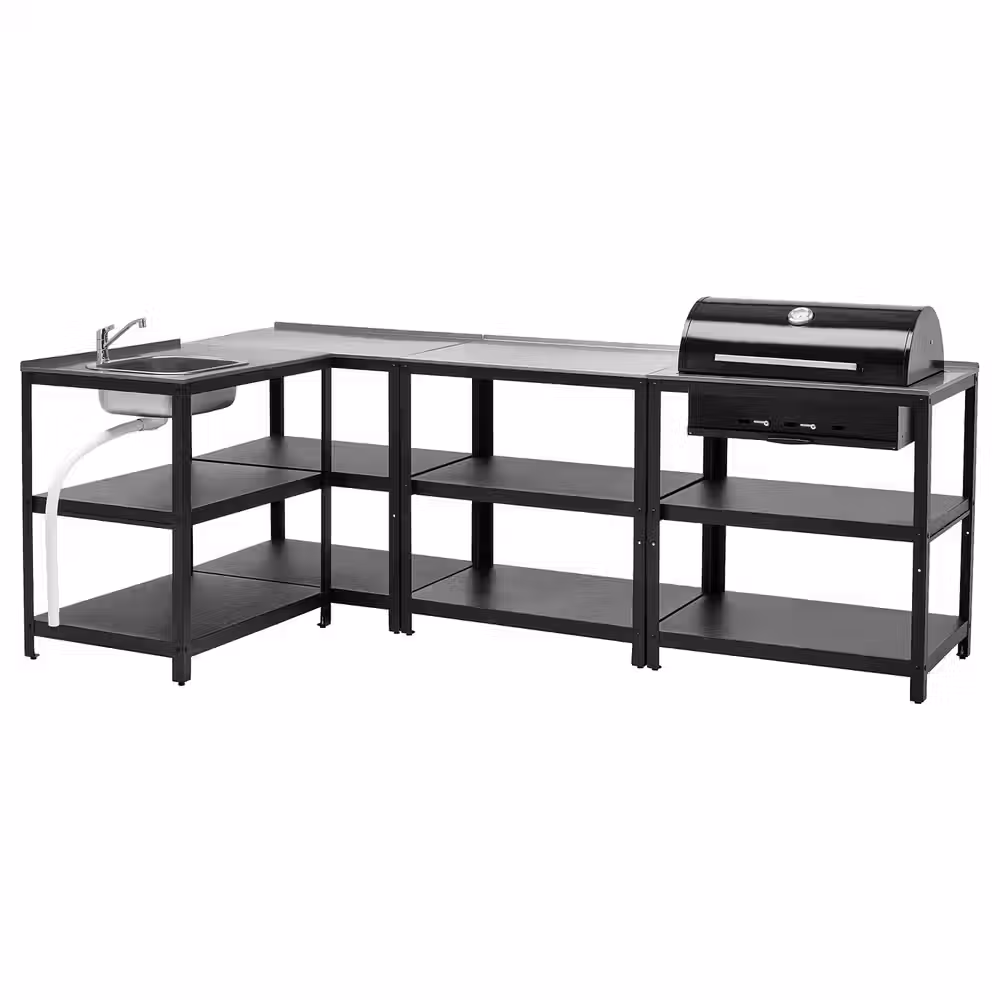 GRILLSKÄR Кухонная мойка/угольн гриль,д/улицы - фото 1