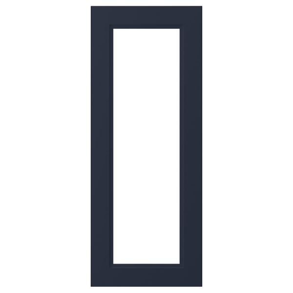 Стеклянная дверь, матовая поверхность синий 40x100 см IKEA AXSTAD АКСТАД 804.912.35 - схема-чертеж с размерами