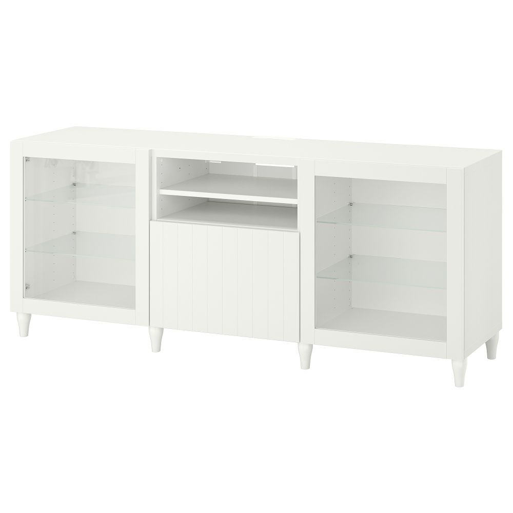 Тумба для ТВ с ящиками, 180x42x74 cm IKEA BESTÅ БЕСТО 093.845.55 - фото 1
