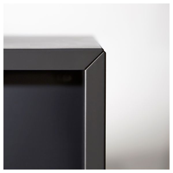 Навесной шкафчик ВЭЛЬЕ, темно-серый (35x35 см) - фото 2