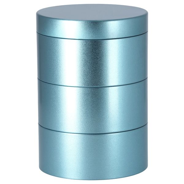 Декоративная коробка, синий 17x12 см IKEA ЛАНКМОЙ 604.362.97 - фото 1