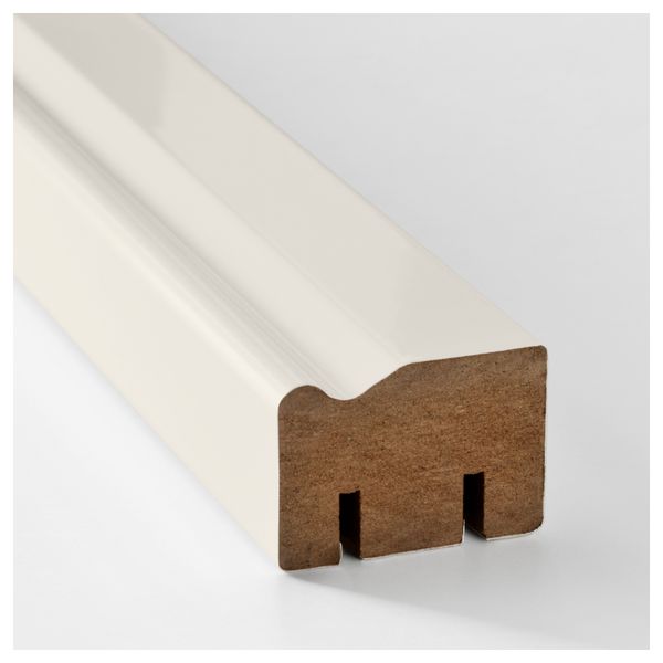 Карниз декоративный профилированный ФОРБЭТТРА, белый с оттенком (221x4 см) - фото 2