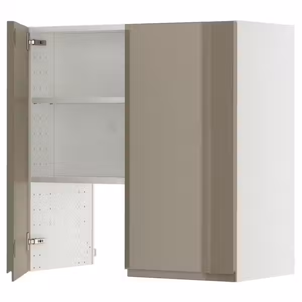 METOD Навесной шкаф д/вытяжки/полка/дверь - фото 1