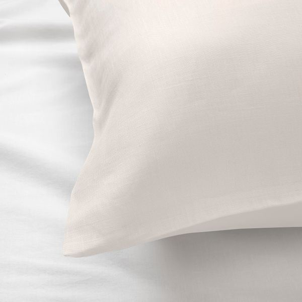 Наволочка, белый 50x70 см IKEA ПУДЕРВИВА 703.985.01 - фото 2