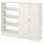 Комбинация для хранения, 162x37x134 см, белый IKEA HAVSTA ХАВСТА 892.658.36