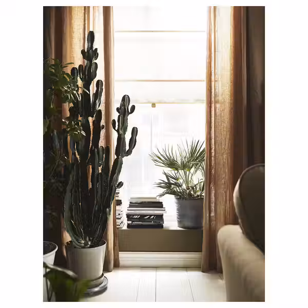 RINGBLOMMA Римская штора - бежевый 140x160 см - фото 4