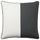Чехол на подушку, темно-серый/белый 50x50 см IKEA MALINMARIA МАЛИНМАРИА 204.262.62