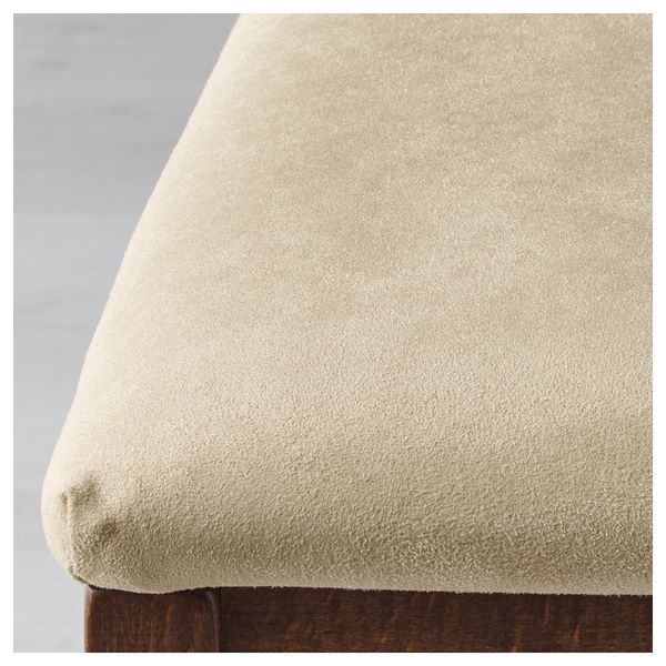 Стул БЁРЬЕ, коричневый, Кунгсвик песочный - схема-чертеж с размерами