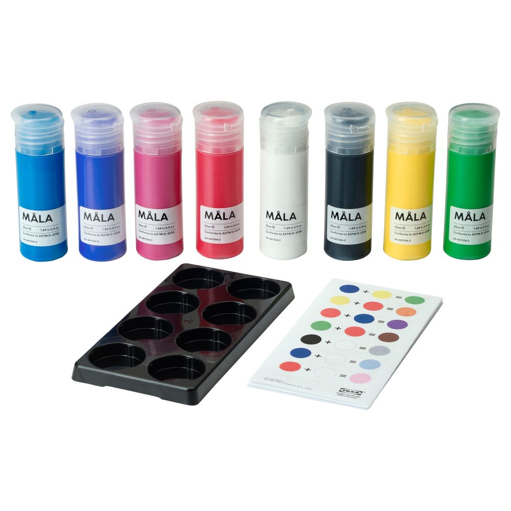 Краска МОЛА, разные цвета - фото 1