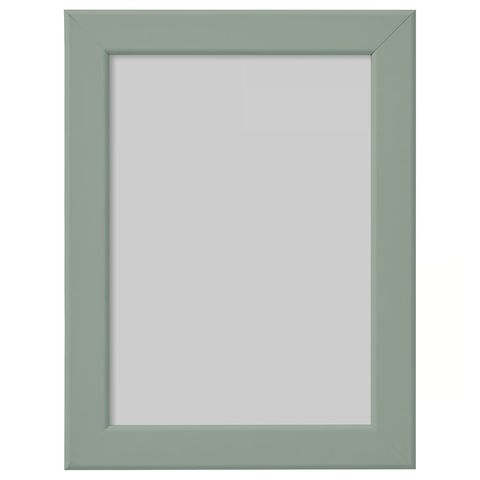 FISKBO Рама - светлый серо-зеленый 13x18 см